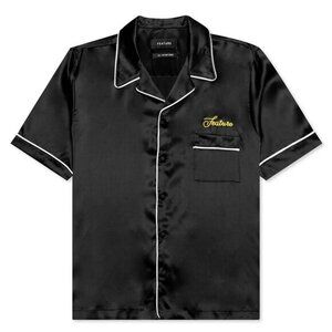 FEATURE All Things Good Baptiste Silk Shirt Black M